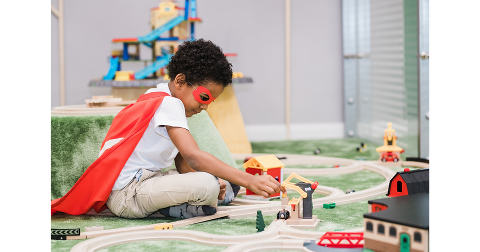 imaginative play at little explorers adventure park 