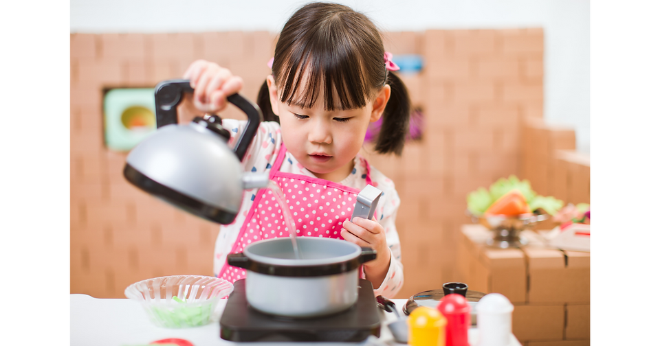 kids pretend play kitchen