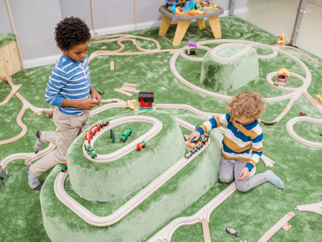 pretend imaginative play at little explorers adventure park