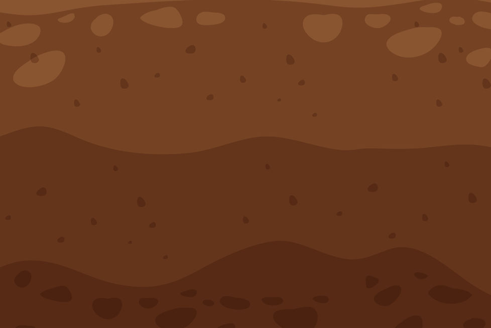Decorative prehistoric ground background with cloud shapes.