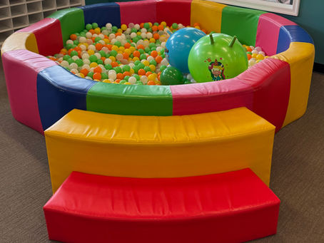 Toddlers and preschoolers enjoying an indoor playground birthday party in Dublin, PA