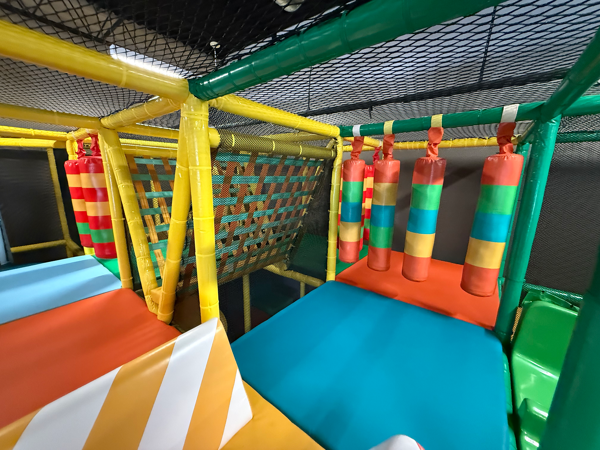 colorful indoor play at little explorers