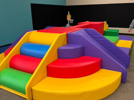 soft play structure at little explorers