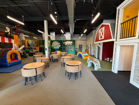 imaginative play barn at little explorers